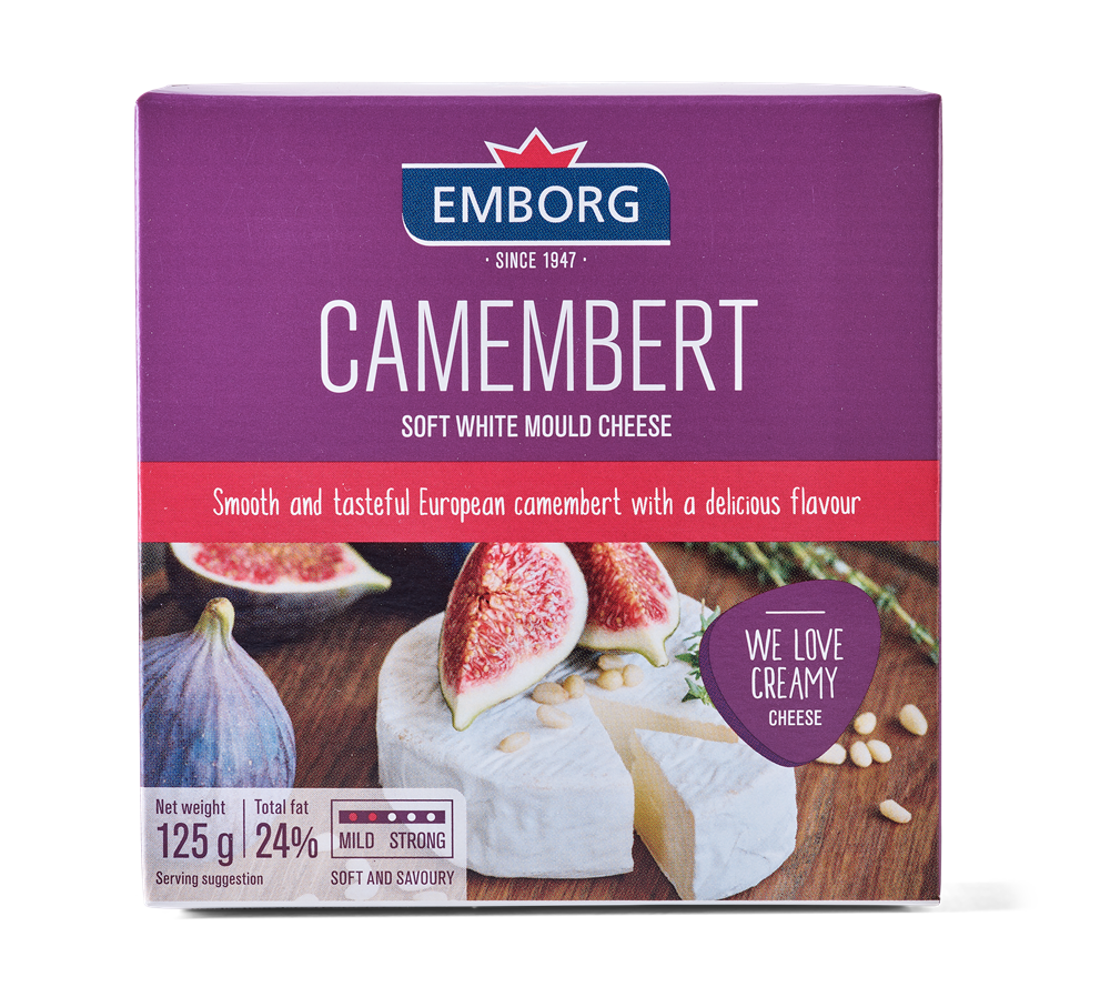 QJ Camembert Emborg Lata 125G