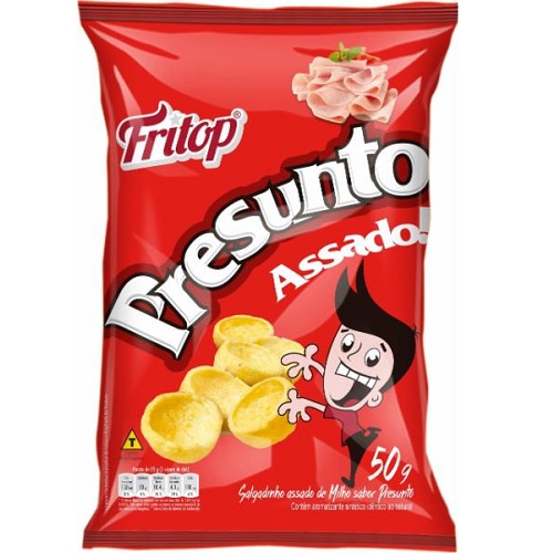 Salgadinho Fritop Presunto 50g