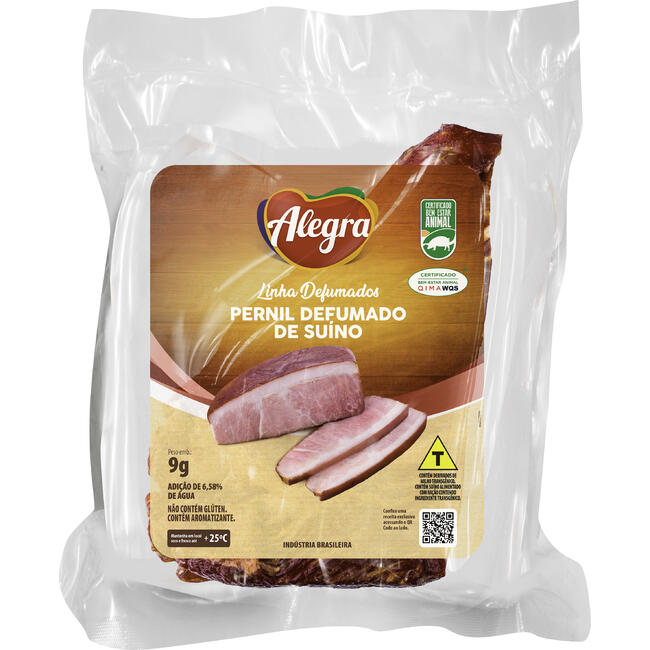Pernil Suíno Defumado Alegra Preço por quilo na peça