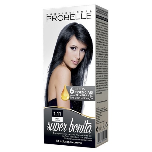 Coloração Probelle Super Bonita Preto Azulado 1.11