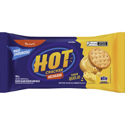 Biscoito Hot Cracker Parati Queijo 100g