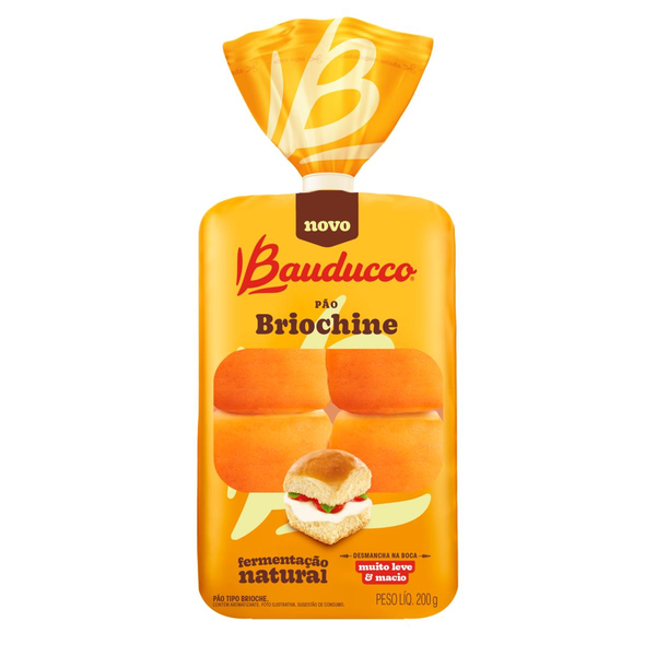 Pão BAUDUCCO Briochine Fermentação Natural 200g