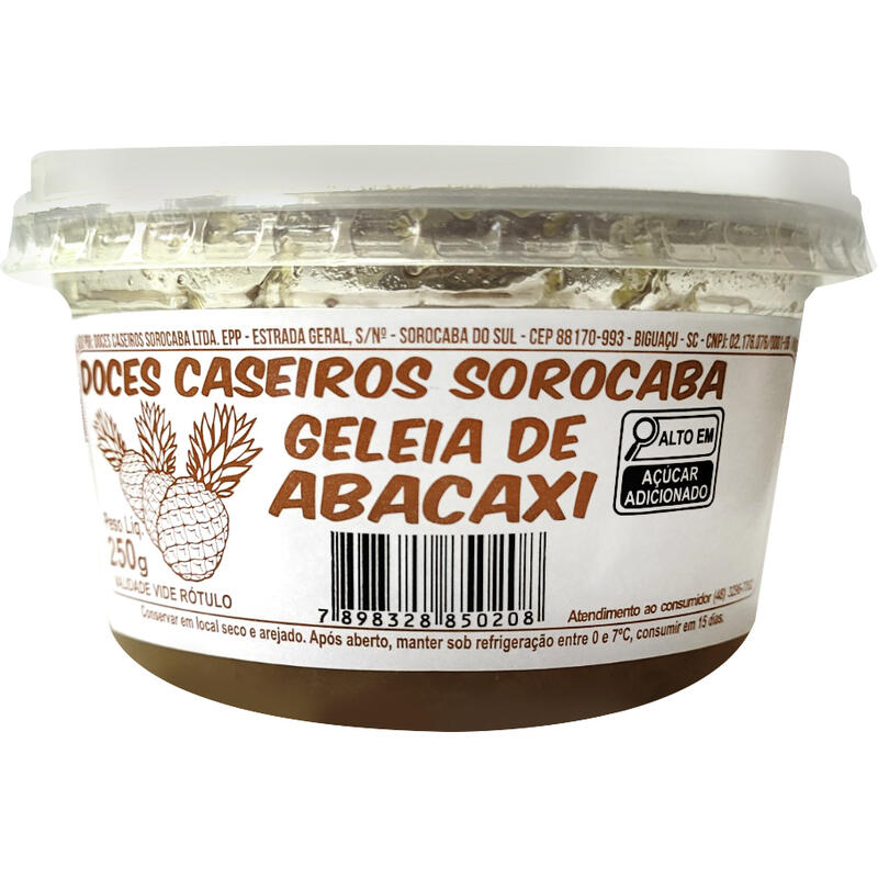 Geleia Sorocaba Abacaxi 250g