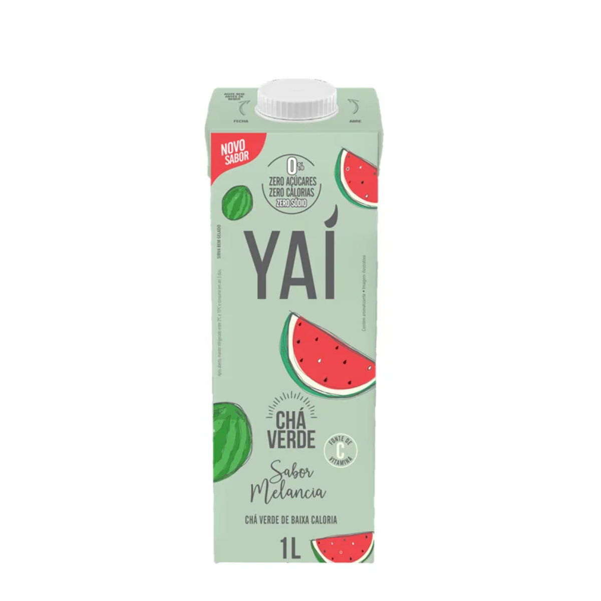 Chá Verde Yaí Melancia 1 Litro
