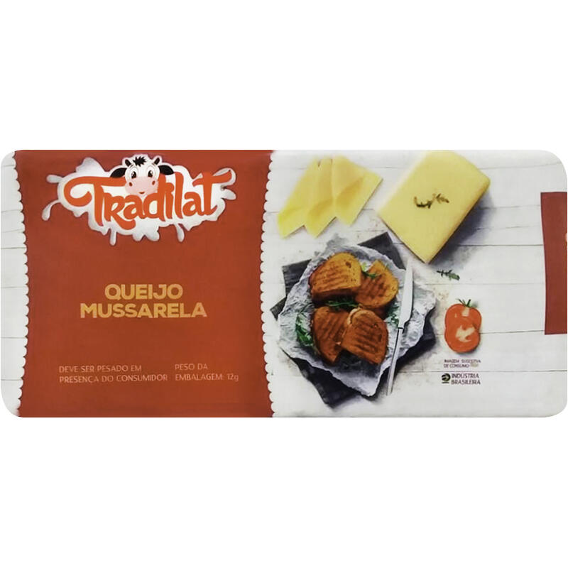 Queijo Mussarela Tradilac F4 Preço por quilo na peça