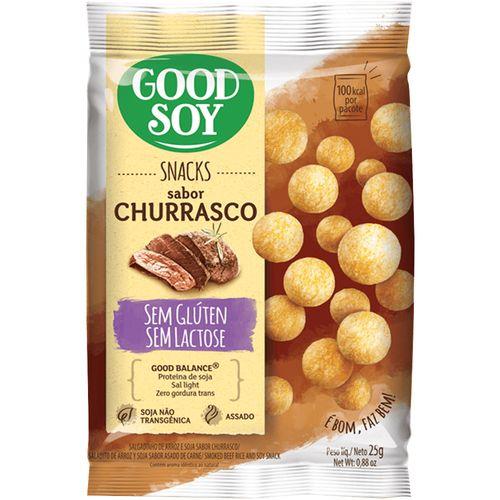 Snack Good Soy Churrasco Sem Glúten Sem Lactose 25g