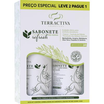 Sabonete Íntimo Terractiva Refresh 2x300ml