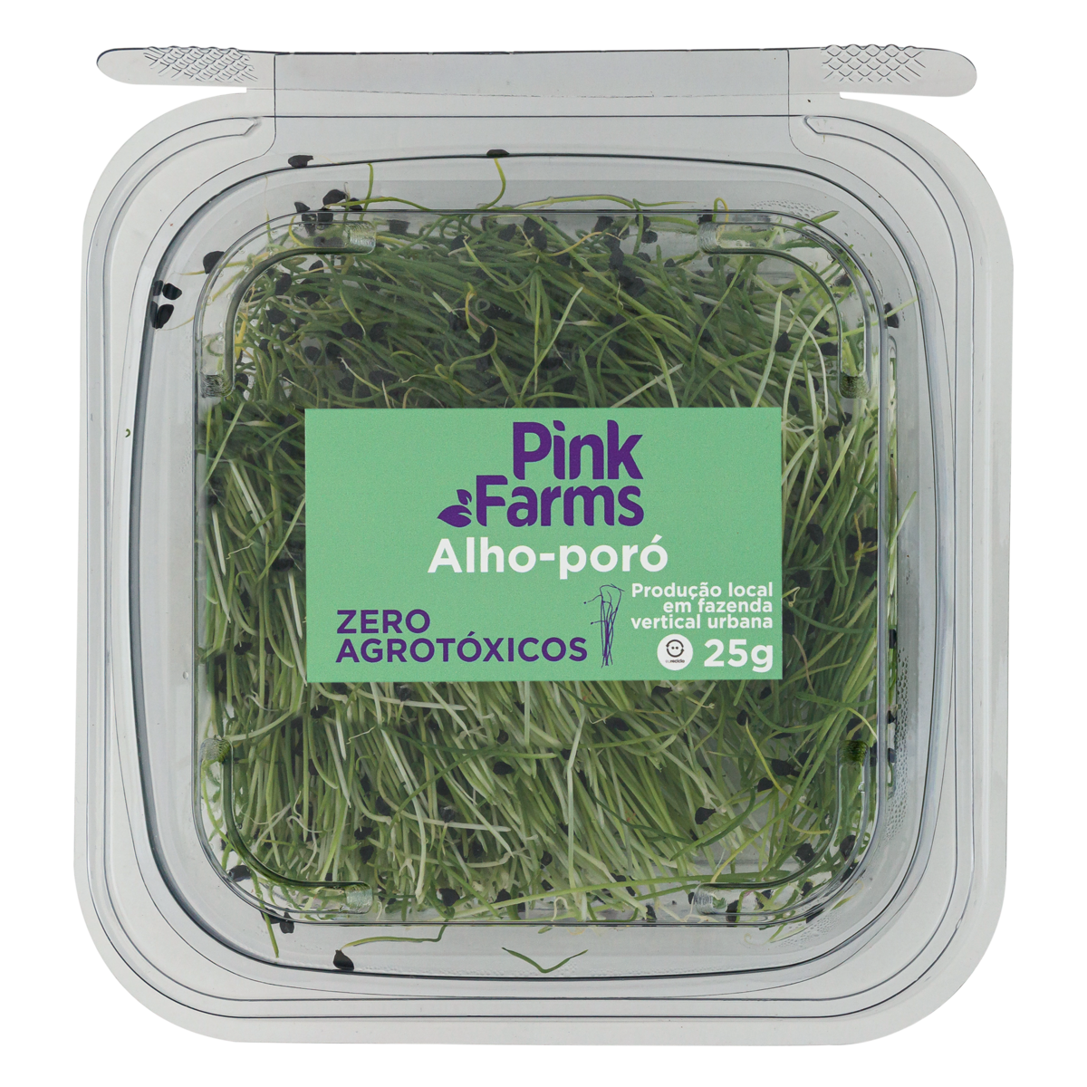 Broto de Alho Poró Pink Farms 25g