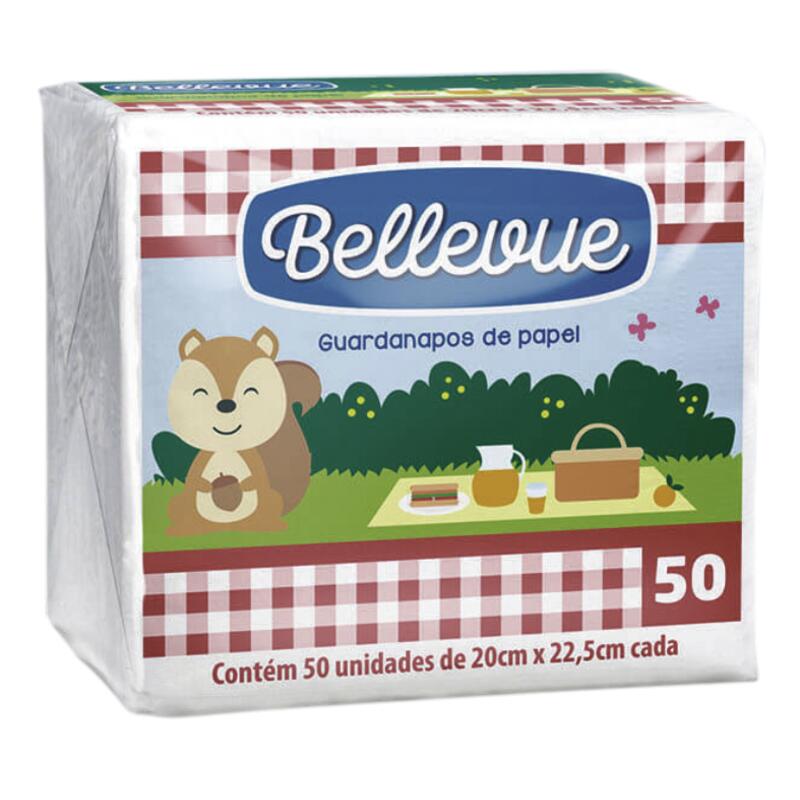 Guardanapo de Papel Bellevue 20x22,5cm 50 un