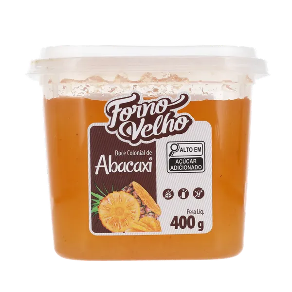 Doce Colonial Forno Velho 400g - Abacaxi