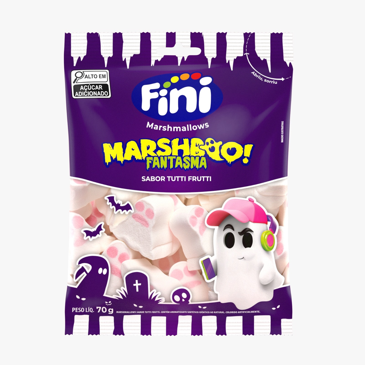 Marshmallow Fantasma Fini 70G