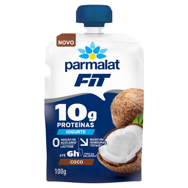 Iogurte Parmalat Pouch Coco Fit 100g