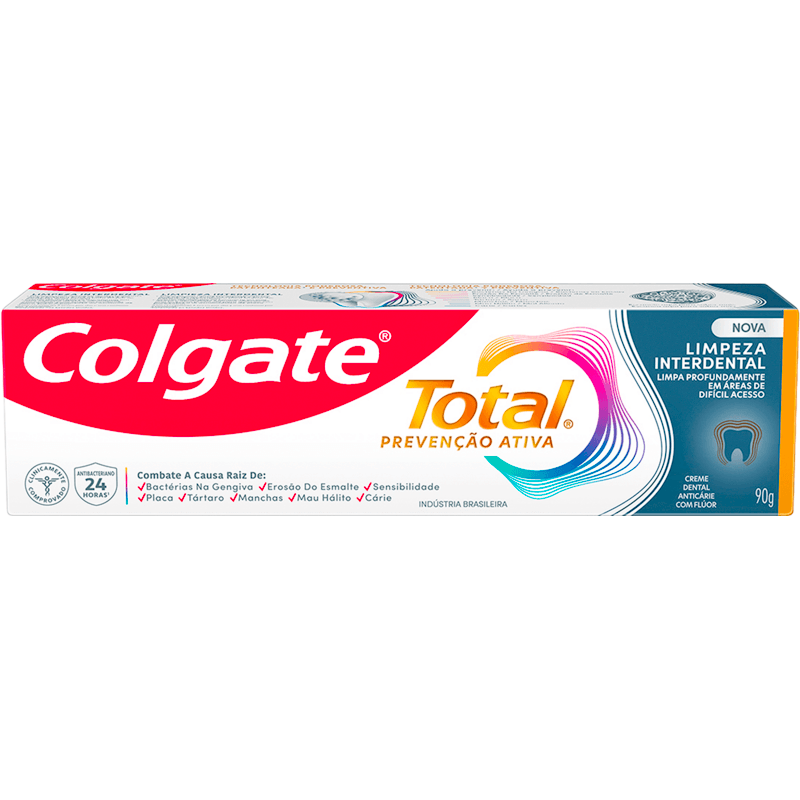 Creme Dental COLGATE Total Limpeza Profunda 90g