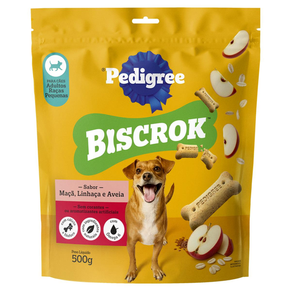 Biscoito PEDIGREE para Cães Maçã para Raças Pequenas 500g