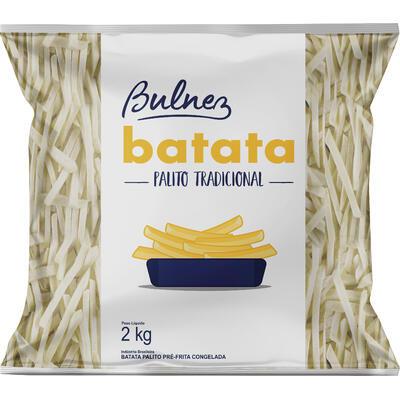 Batata Pré-Frita Bulnez Congelada 2kg