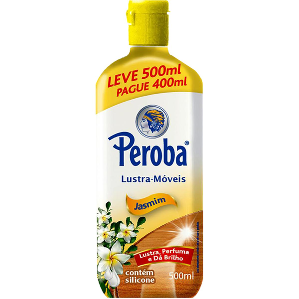 Lustra-Móveis PEROBA Jasmim 500ml Leve 500ml Pague 450ml