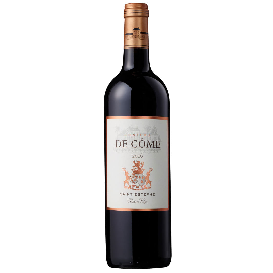 Vinho Francês CHÂTEAU DE CÔME Saint-Estéphe Tinto Garrafa 750ml