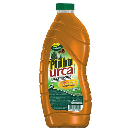 Desinfetante Bactericida Tradicional Pinho Urca Frasco 2l