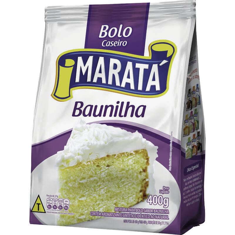 Mistura para Bolo Maratá Baunilha 400g