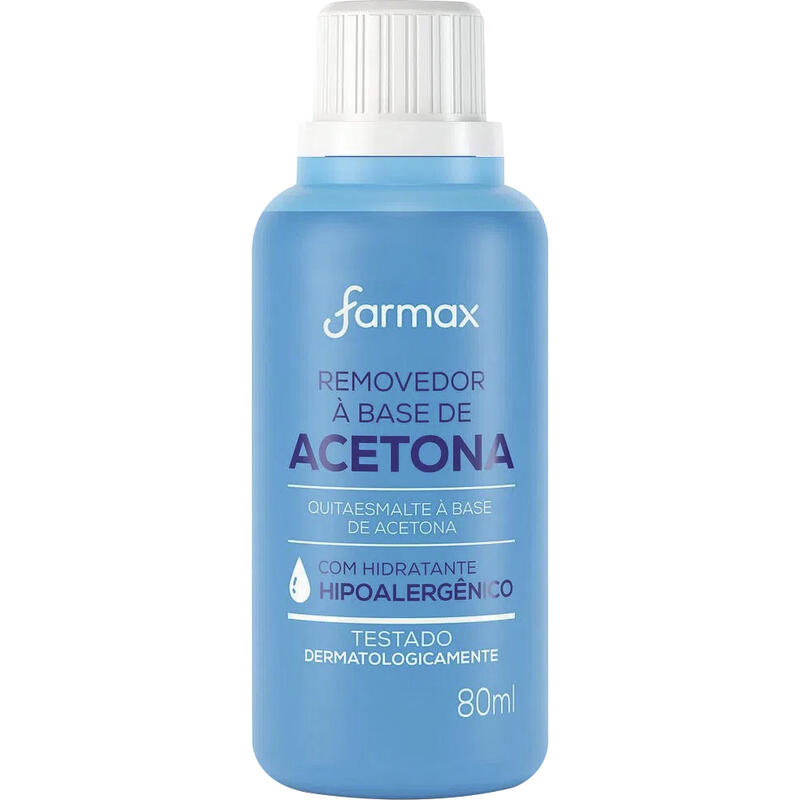 Removedor de Esmalte Farmax 80ml