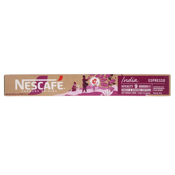 Cápsula Nescafé 44g - Espresso Índia