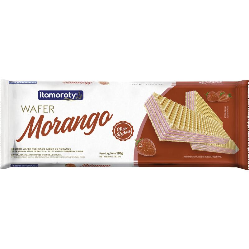 Biscoito Wafer Itamaraty Morango 110g