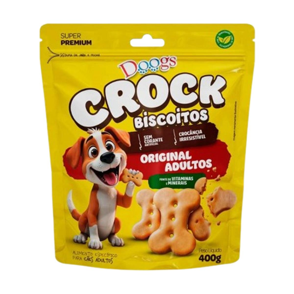 Biscoito Doogs 400g - Carne