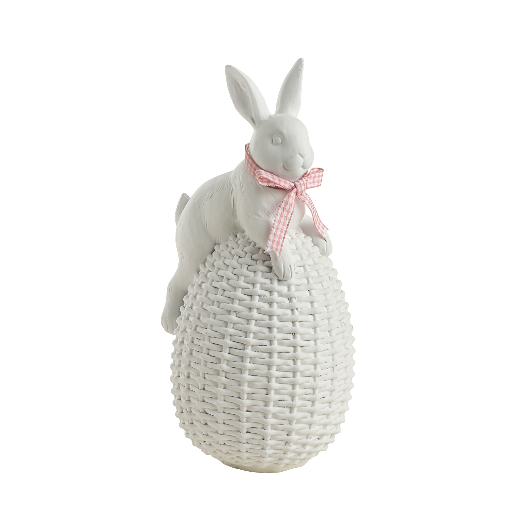 Adorno de Ovo Bunny Resina 26cm - A\CASA