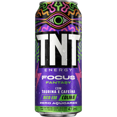 Energético TNT Focus Zero Açúcar 473ml