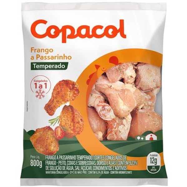 Frango a Passarinho Copacol Temperado