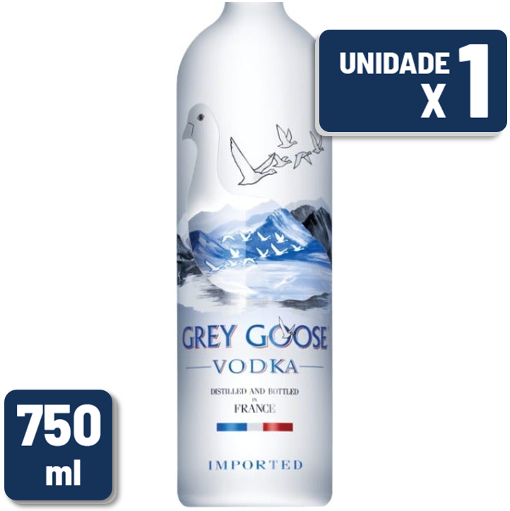 Vodka Grey Goose Original Garrafa Vidro 750ml