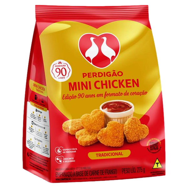 Mini chicken frango tradicional 275g Perdigão