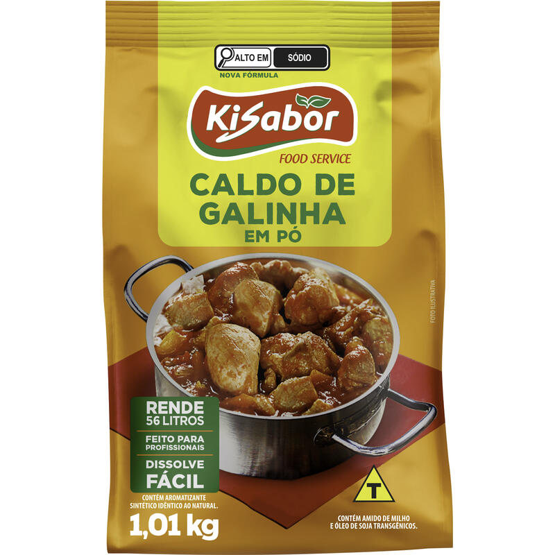 Caldo Kisabor Galinha 1,010kg