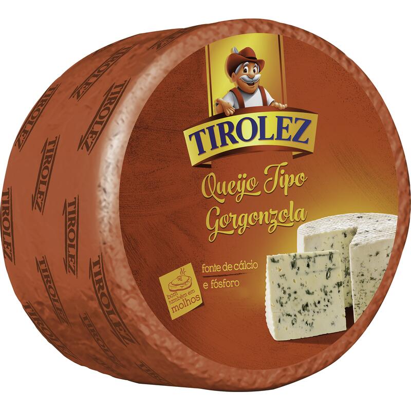 Queijo Gorgonzola Tirolez Preço por quilo na peça