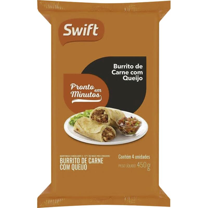 Burrito de Carne com Queijo Swift 450g