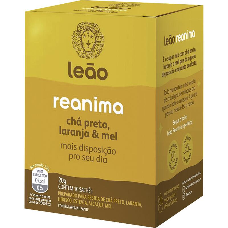 Chá Leão Funcional Reanima 20g