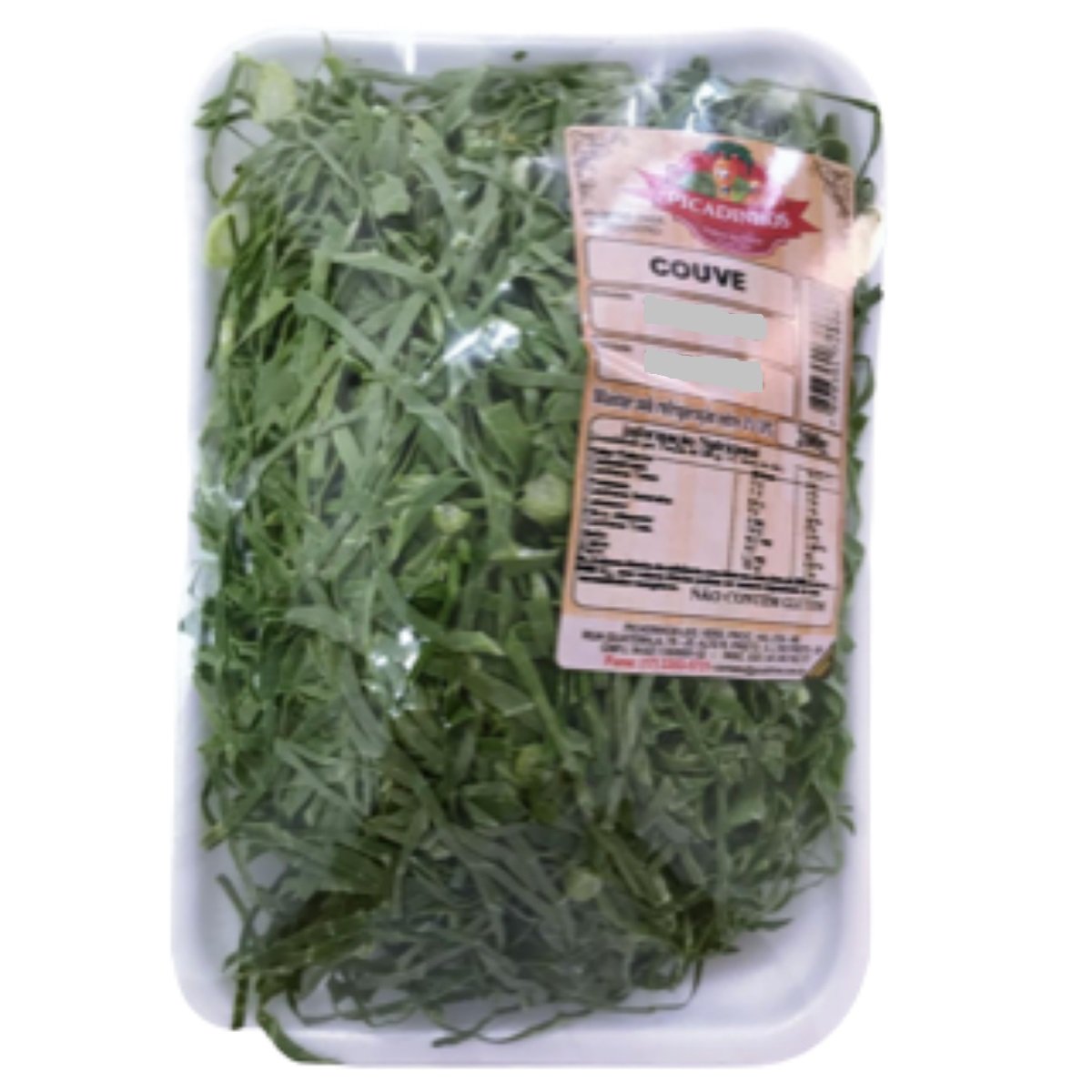 Couve Fatiada Bandeja 120g