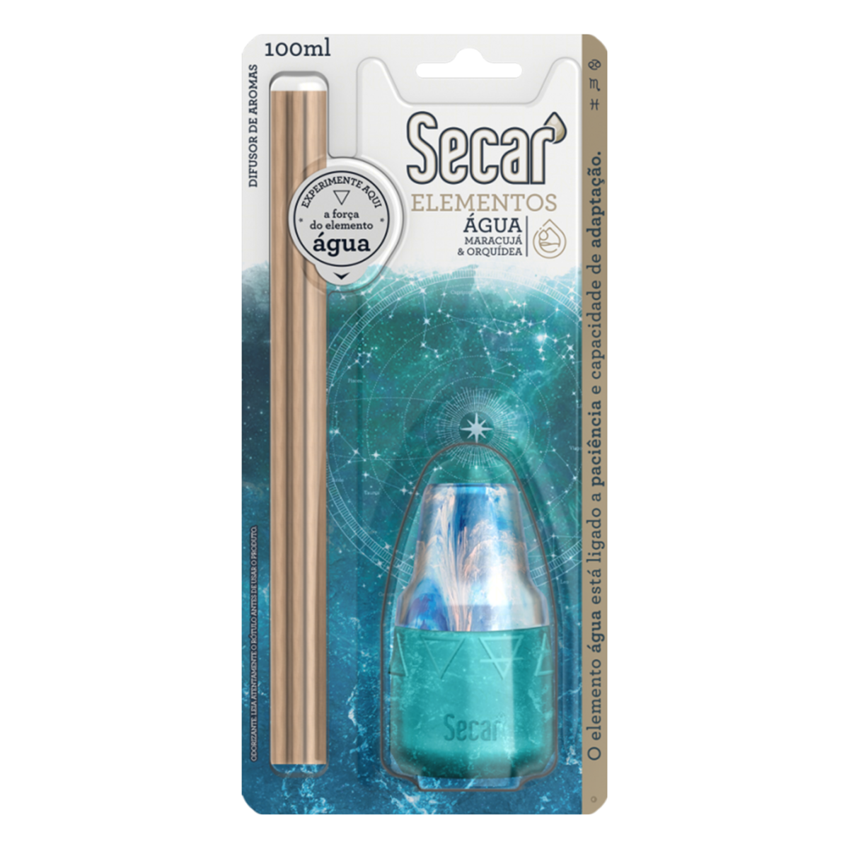 Difusor Aroma Elementos Agua Secar 100ml