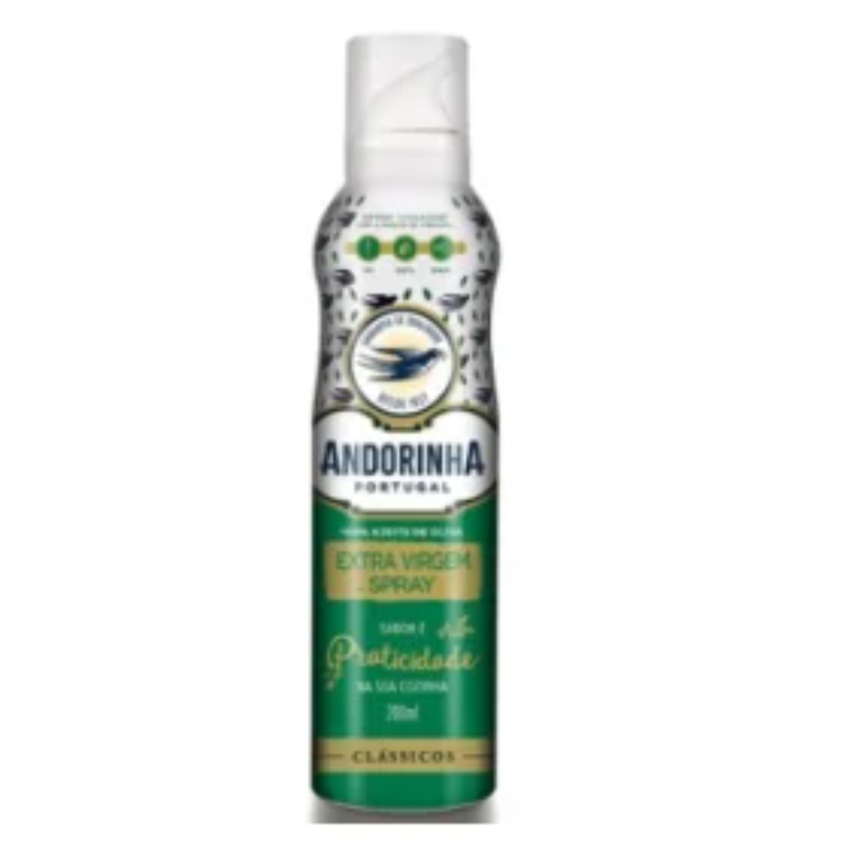 Azeite de Oliva Extra Virgem Spray Português Andorinha Clássicos Frasco 200ml