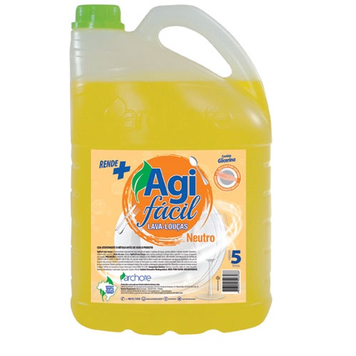 Detergente Louça Agifacil Neutro 5l
