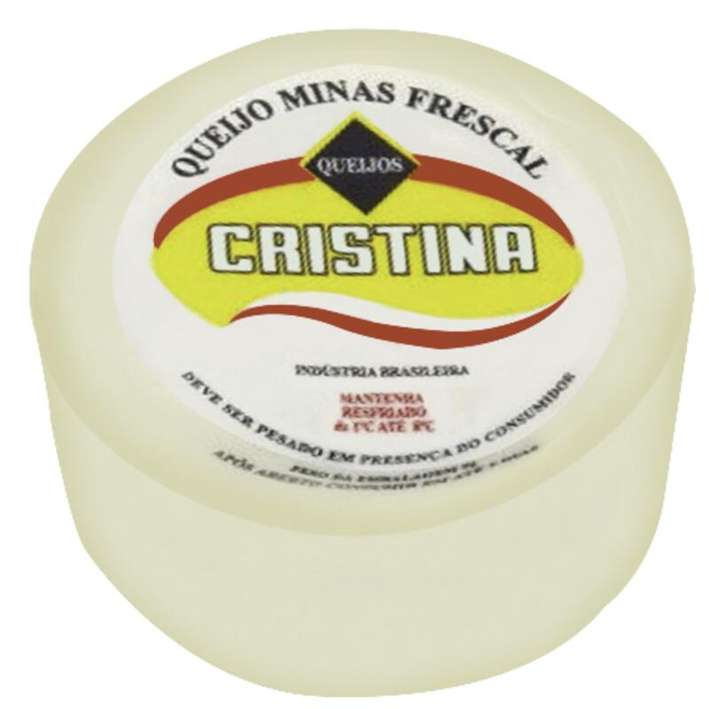 Queijo Minas Frescal Cristina Preço por quilo na peça