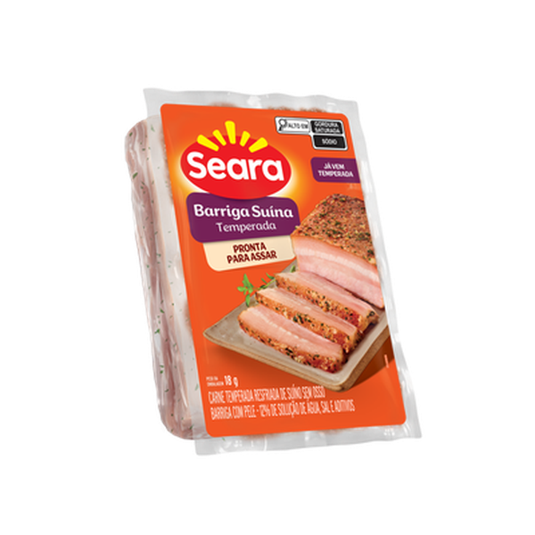 Panceta Suína Seara Temperada - Resfriada Kg