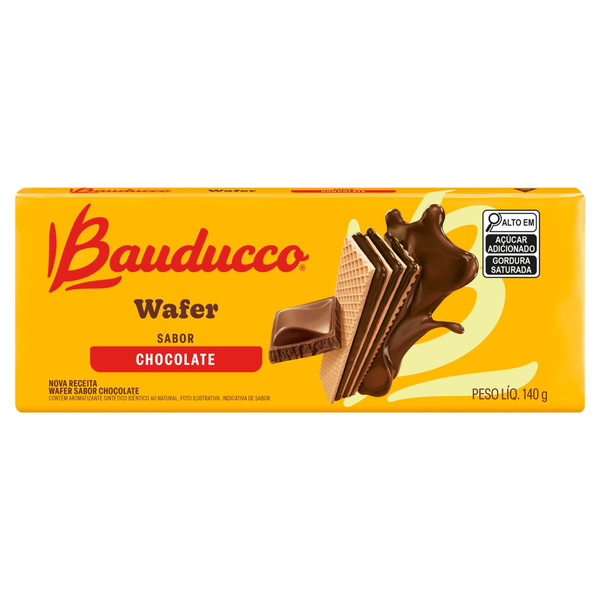 Wafer Bauducco Chocolate 140g