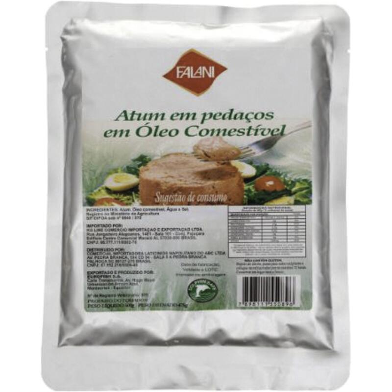 Atum Falani Pedaços em Óleo 475g