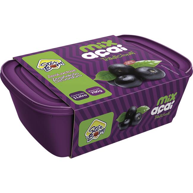 Açaí Ster Bom Mix Tradicional 1L