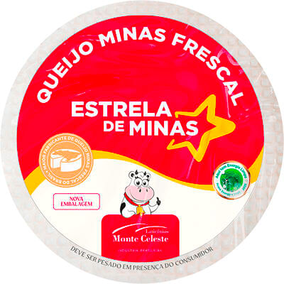 Queijo Minas Frescal Estrela de Minas Preço por quilo na peça