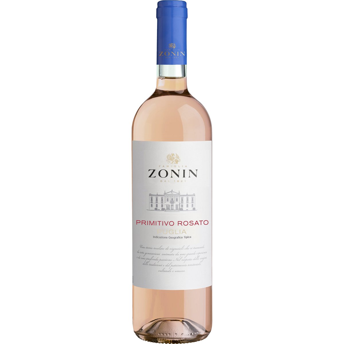 Vinho Rose Italiano Zonin Primitivo 750ml