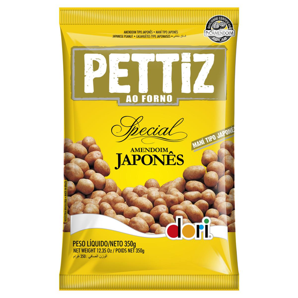 Amendoim Japonês Dori Pettiz Special Salgado 350g