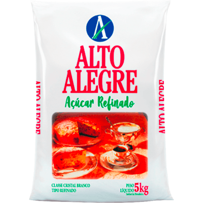 Açúcar Refinado Alto Alegre 5kg