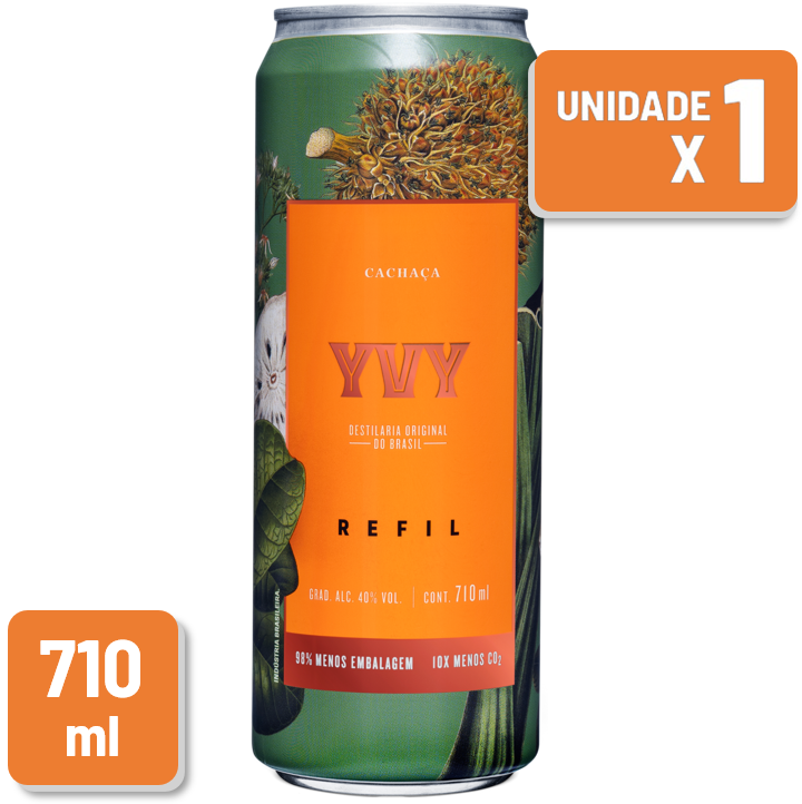 Cachaça YVY Lata 710ml